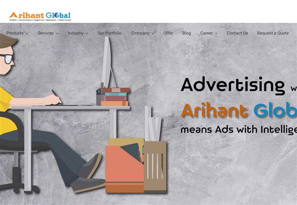 Arihant Global Services India Private Limited - Advertising Services / OTP SMS / Toll Free | Website Design Services